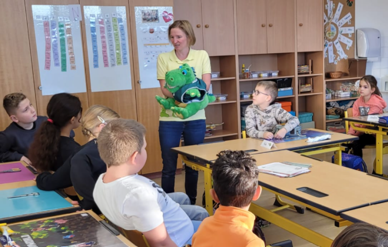 Kroko zu Gast an unserer Schule